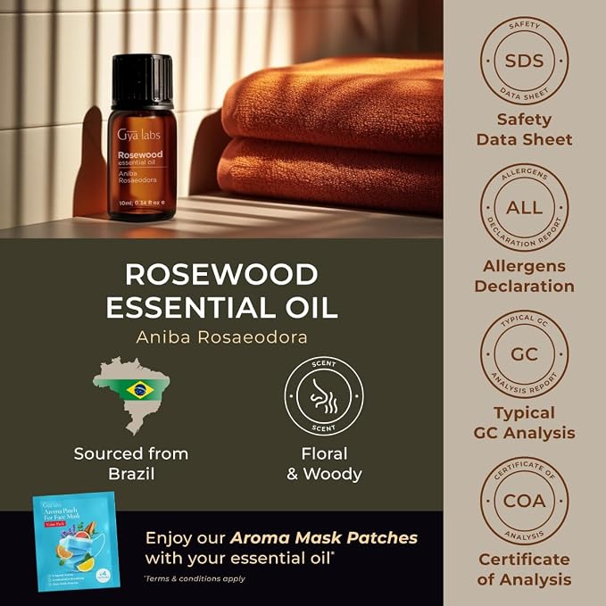 100% Pure Rosewood Essential Oil - Image 6