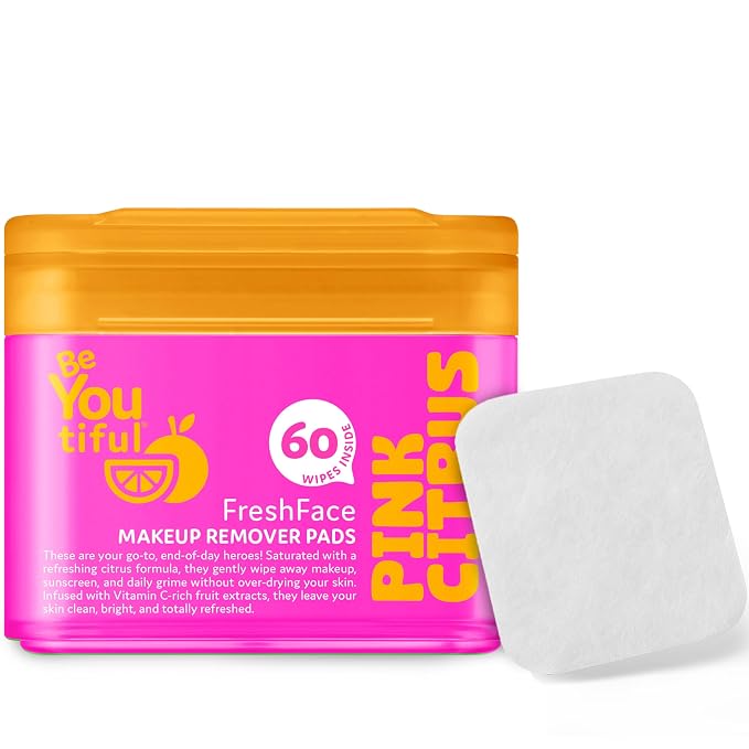 BeYoutiful FreshFace Makeup Remover Face Wipes by BeYoutiful