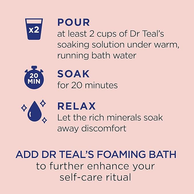 Dr Teal's Pure Epsom Salt Soak, Wellness Therapy - Image 4