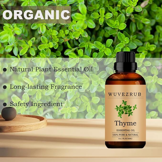 Thyme Essential Oils, 30ML Pure and Natural Essential Oil - Image 4