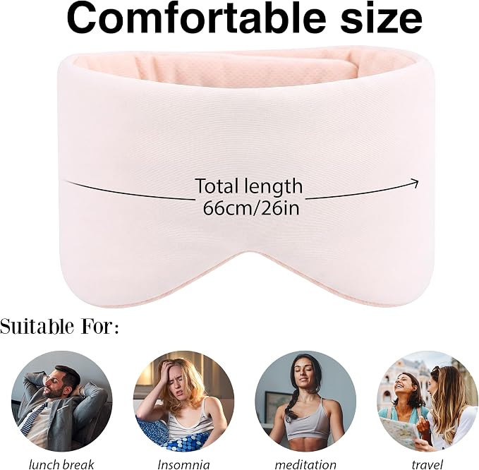 Silk Sleep Mask for Side Sleepers - Image 4