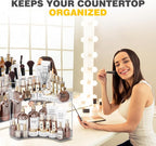 Asayuee 2-Tier Corner Bathroom Counter Organizer - Image 8