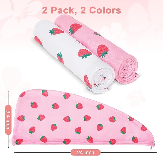 Unicorn Castle Microfiber Hair Towel - Image 7