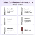 COSLUS C20 Cordless Nail Drill Electric File: Professional - Image 9