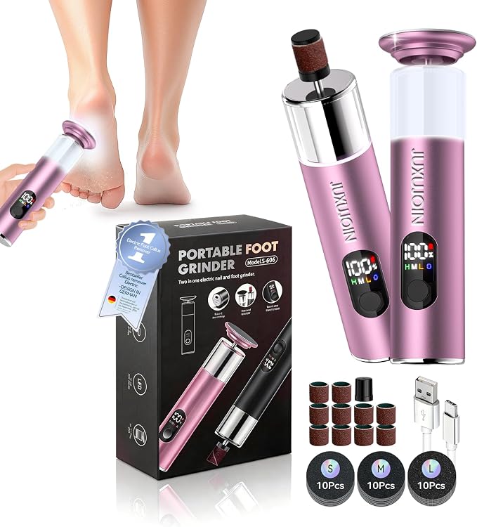 Electric Foot Callus Remover, Rechargeable Electric Callus Remover by Unknown