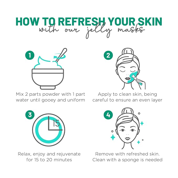 BRÜUN Peel-Off Peppermint Jelly Mask - Image 4