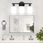 Zarbitta 3-Light Bathroom Light Fixtures, Bathroom Wall Lamp - Image 5