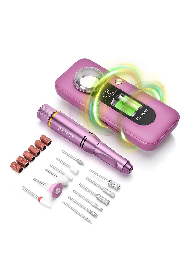 Electric Nail Drill Professional, 45000RPM Cordless Electric Nail File - Image 8