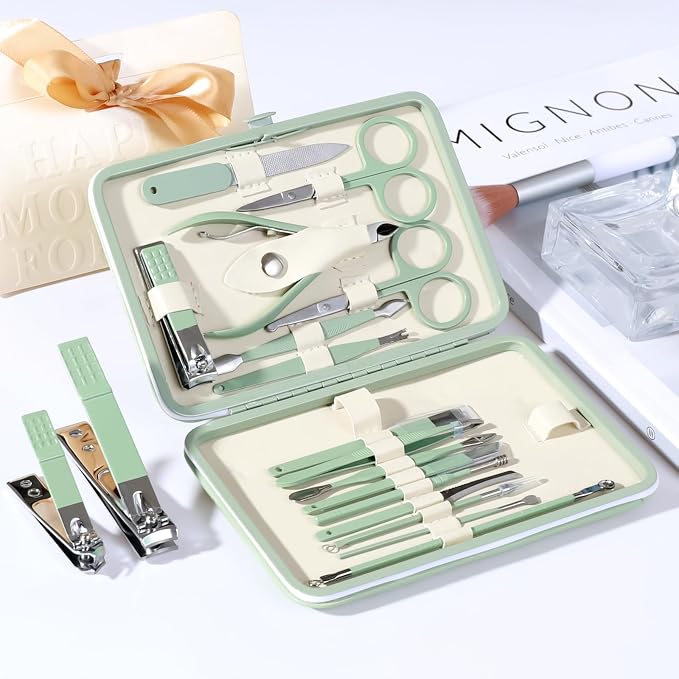Manicure Set Pedicure Kit Nail Clippers Set Fingernail Clipper Set Ingrown - Image 7