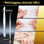 10 PCS Toenail Clippers Tool Kit, Modacraft Professional Podiatrist Nail - Image 7