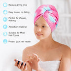 Basumee Microfiber Hair Towel Wrap - Image 5