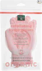 Earth Therapeutics Cotton Exfoliating Hydro Gloves by EarthTherapeutics