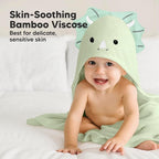 KeaBabies Hooded Baby Towel for Newborn - Image 3