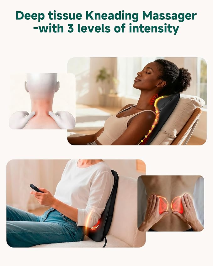 Snailax Shiatsu Back Massager - Image 3