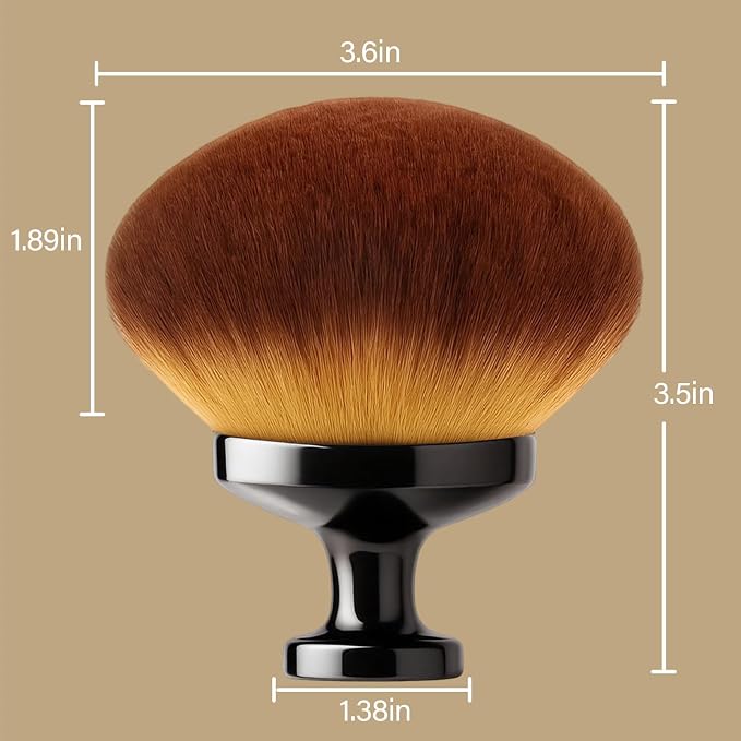 Extra Large Body Makeup Brush For Self Tanner, Leg Makeup &Bronzer Blend - Image 6