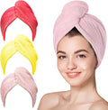 Hair Drying Towel 3 Pack by YHPDYL