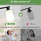 MOKATNG 3-Light Bathroom Light Fixtures, Vanity Light - Image 6