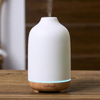InnoGear 150ml Ceramic Essential Oil Diffuser, Handcrafted Stone Aromatherapy by InnoGear