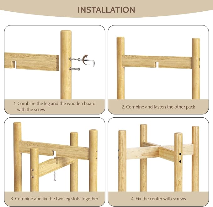 Keenray Wooden Adjustable Stand - Image 7
