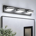 VOLISUN Modern Bathroom Vanity Light Fixtures, Matte Black LED Bathroom - Image 6