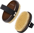 Dry Brushing Body Brush for Lymphatic Drainage, Azymi Shower Bath Brush 100% - Image 7