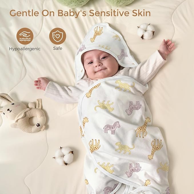 Momcozy Baby Towel with Hooded - Image 5