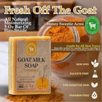 Honey Sweetie Acres Turmeric Goat Milk Soap - Image 6