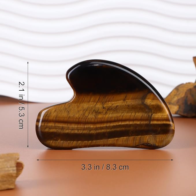 rosenice Gua Sha Facial Tools Gua Sha Jade Stone - Image 5
