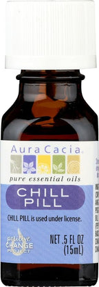AURA CACIA Chill Pill Essential Oil, 0.5 FZ by AuraCacia