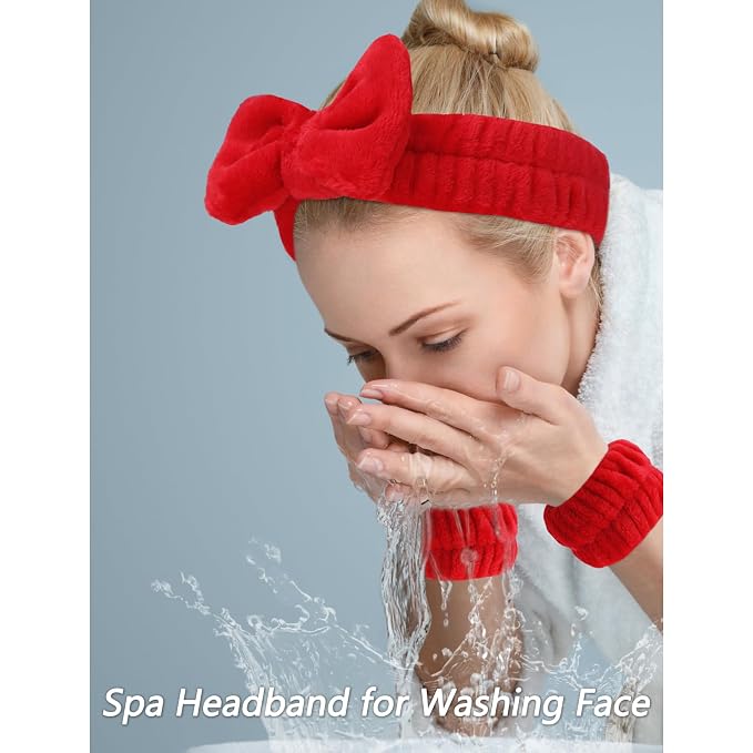 Velscrun 6 Pack Spa Headband, Makeup Headband, Face Wash Headbands, Skincare - Image 2