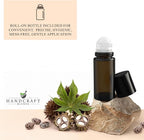 Handcraft Blends Cold-Pressed Organic Castor Oil 16 Fl Oz | Glass Bottle | Roll - Image 6