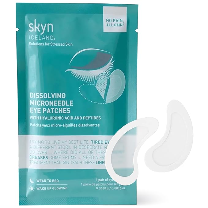 Skyn ICELAND Dissolving Microneedle Under Eye Patches by skynICELAND