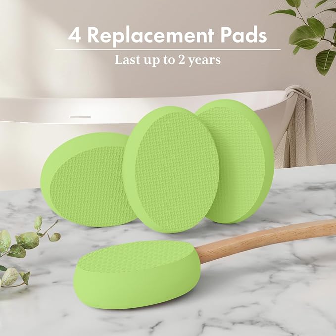 AmazerBath Lotion Applicator for Back, 4 Replacement Pads - Image 6