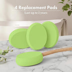 AmazerBath Lotion Applicator for Back, 4 Replacement Pads - Image 6