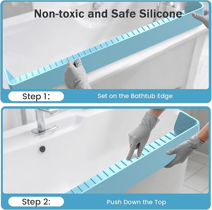 Bathtub Splash Guard PlayPad Shelf Area - Image 7