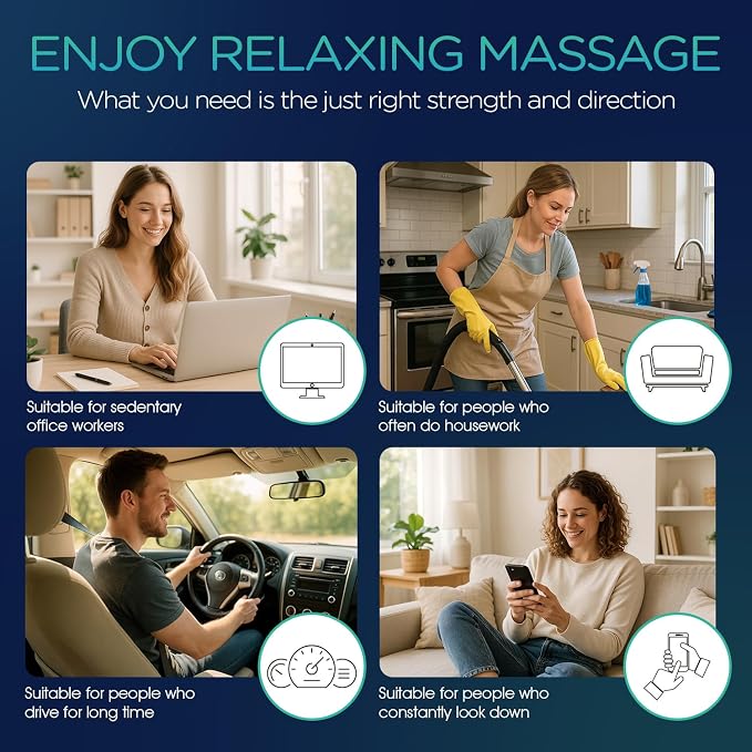 VOYOR-HEALTH Shiatsu Neck and Back Massager - Image 3