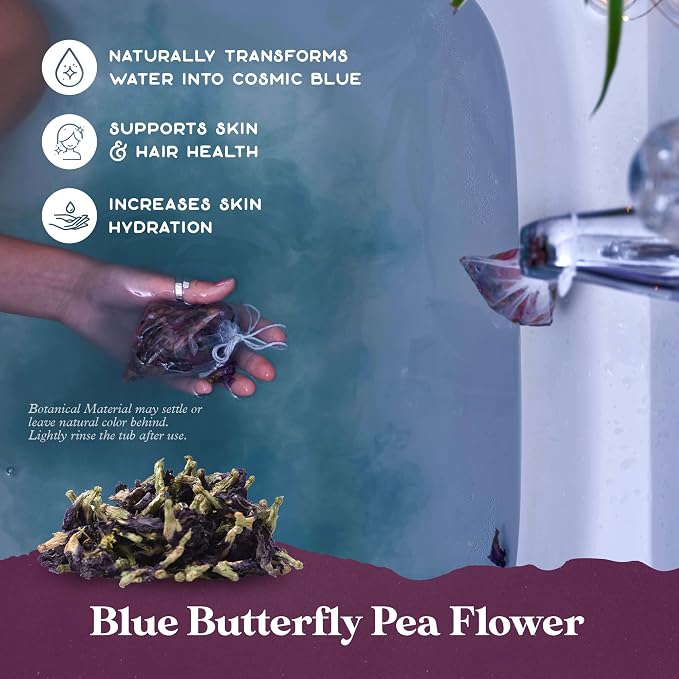 Astral Blend Bath Tea by Purple Canyon | 3 Purifying Bath Soaks - Image 5