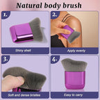 UNIMEIX Self Tanner Brush Sunscreen Body Makeup Brush Kabuki Blend Applicator - Image 4