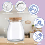 BIGIVACA 30 Pack 7oz Glass Jars - Image 3