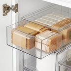 mDesign Plastic Stackable Bathroom Storage Organizer Bin Containers - Image 7