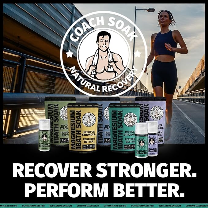 Coach Soak Recovery Bath Soak & Magnesium Cream - Image 7