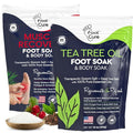 FOOT CURE Tea Tree Oil & Muscle Foot Soak by FOOTCURE