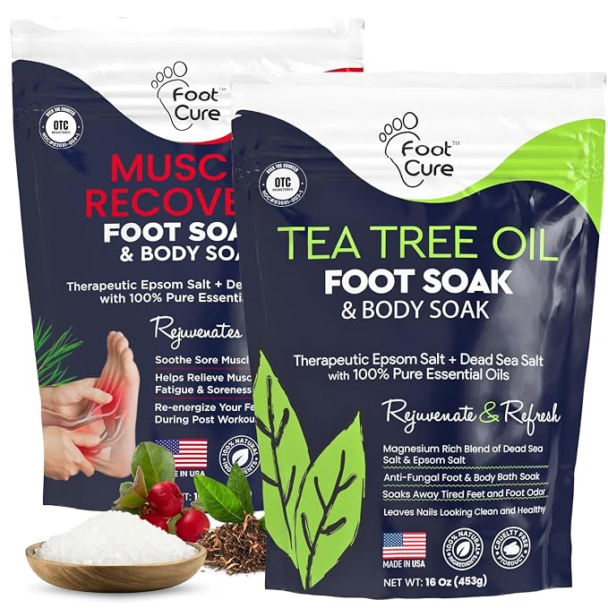 FOOT CURE Tea Tree Oil & Muscle Foot Soak by FOOTCURE