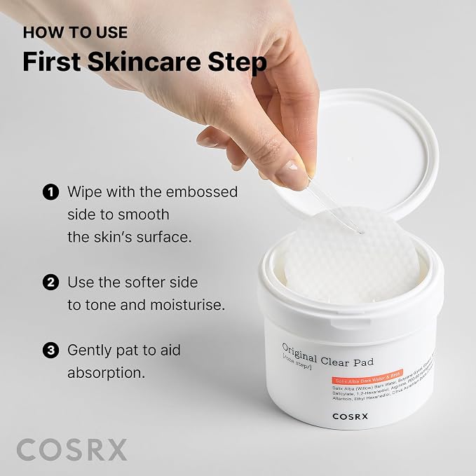 COSRX BHA Toner Pads, 70 Sheets, Exfoliating Pads - Image 7