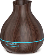 BZseed Aromatherapy Essential Oil Diffuser, 550ml Ultrasonic Fragrant Oil Large by BZseed+Diffuser