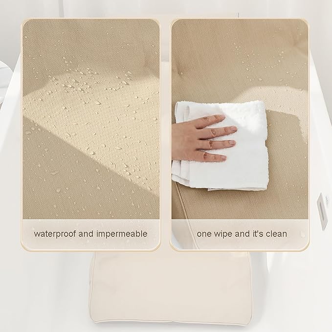 Ergonomic Luxury Bathtub Pillow, Bathtub Pillow Machine Headrest - Image 4