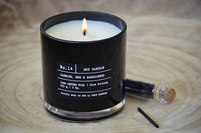 Lulu Candles | Patchouli Sandalwood | Smells Like Wood & Musk | Luxury Scented - Image 4