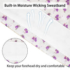 Scrub Caps Women Bouffant Scrub Caps, Adjustable Working Cap Ponytail Pouch Tie - Image 4