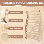 Sauna Backrest Sauna Accessories Wooden Slip-Resistant Non-Toxic Comfortable - Image 4