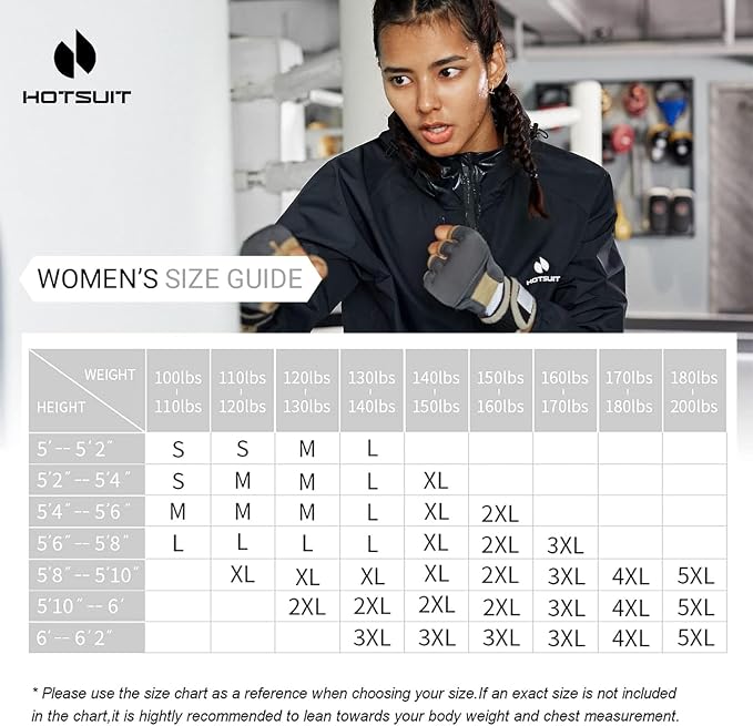 HOTSUIT Sauna Suit Women Machine Washable Sweat Sauna Jacket Pants Anti Rip - Image 4